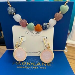 Park Lane SOLARA set of earrings & necklace with natural stones!